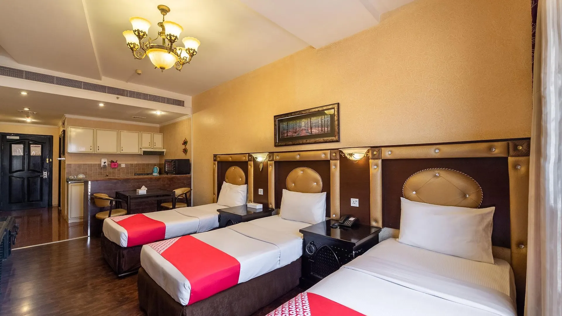 Hafez Hotel Apartments - Al Ras Metro Station Dubai 3*,